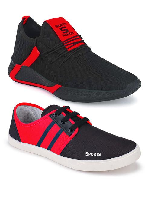 pack of 2 lace-up sneaker and sport shoe - 18361137 - Very Small Image - 1