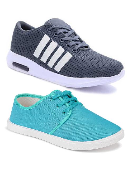 pack of 2 lace-up sneaker and sport shoe - 18361158 - Very Small Image - 1