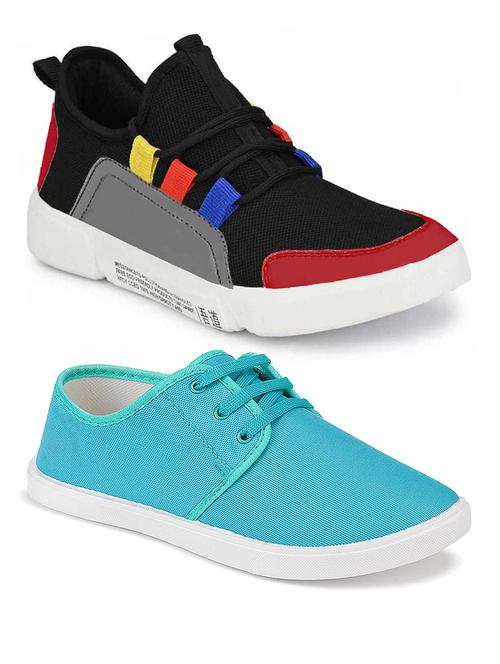 pack of 2 lace-up sneaker and sport shoe - 18361160 - Very Small Image - 1