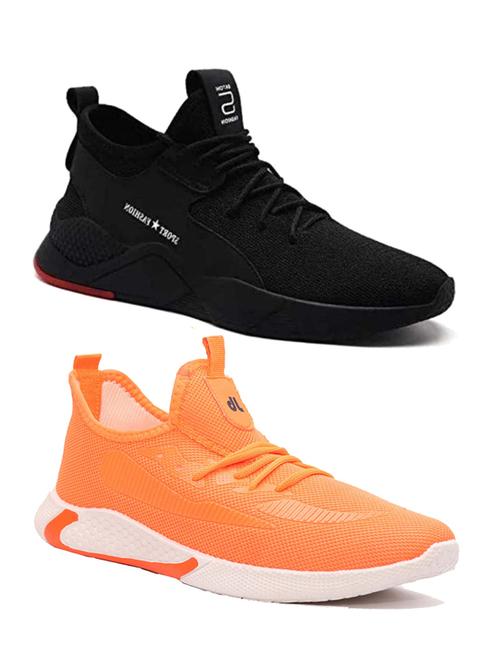pack of 2 multi colored lace up sport shoe - 18361212 - Very Small Image - 1