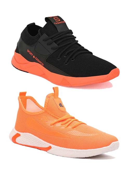 pack of 2 multi colored lace up sport shoe - 18361214 - Very Small Image - 1