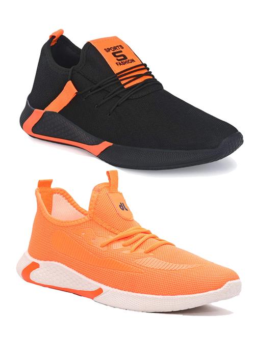 pack of 2 multi colored lace up sport shoe - 18361216 - Very Small Image - 1