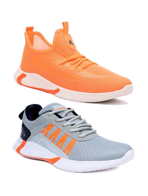 pack of 2 multi colored lace up sport shoe - 18361218 - Very Small Image - 1