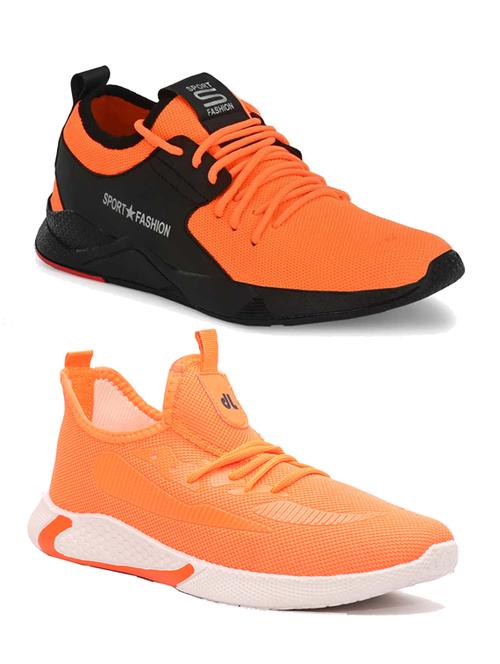 pack of 2 multi colored lace up sport shoe - 18361222 - Very Small Image - 1