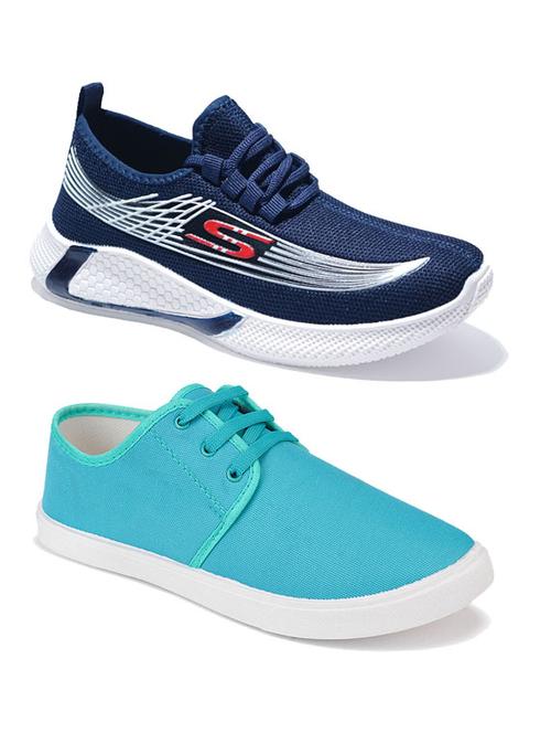 pack of 2 lace-up sneaker and sport shoe - 18361260 - Very Small Image - 1