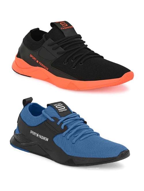 men pack of 2 lace up sport shoes - 18361308 - Very Small Image - 1