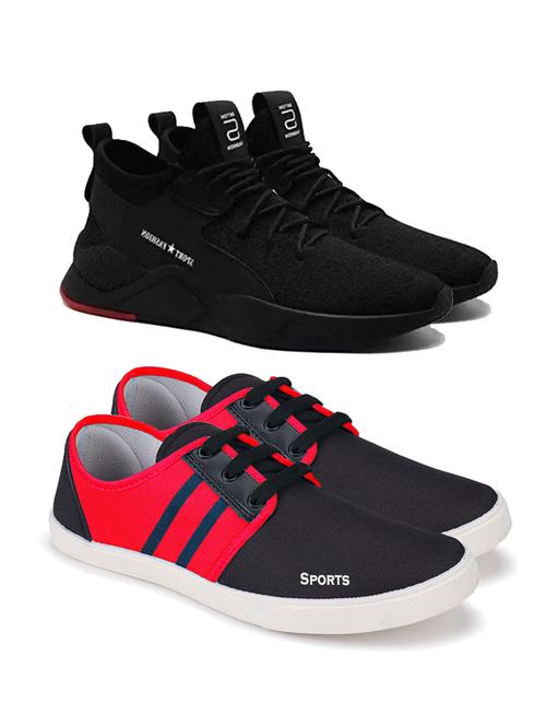 pack of 2 lace up sport shoes - 18361366 - Very Small Image - 1