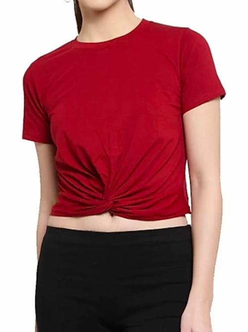 red hosery sweatshirt - 18361577 - Very Small Image - 1