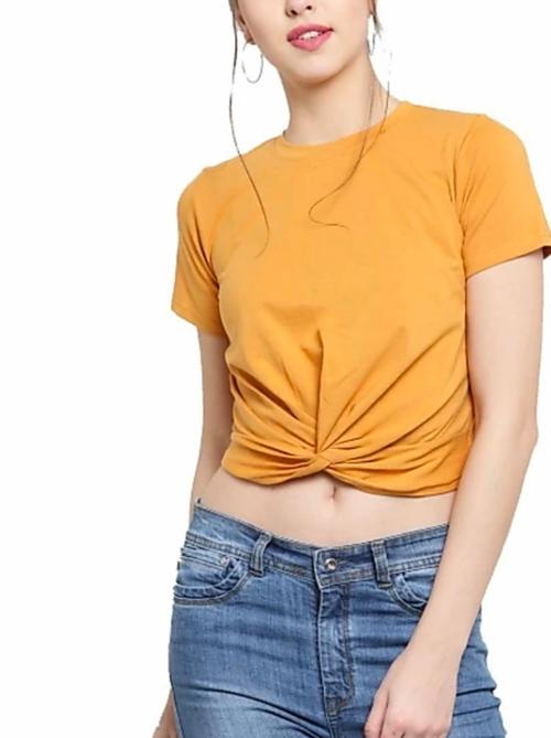 yellow hosery sweatshirt - 18361579 - Very Small Image - 1