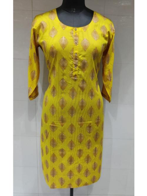 cotton long kurti - 18362933 - Very Small Image - 1