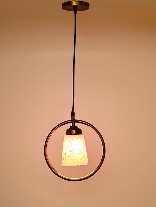 somil decorative round type color ceiling light lamp with colorful glass shade & all fitting & fixture - 18363907 - Very Small Image - 1