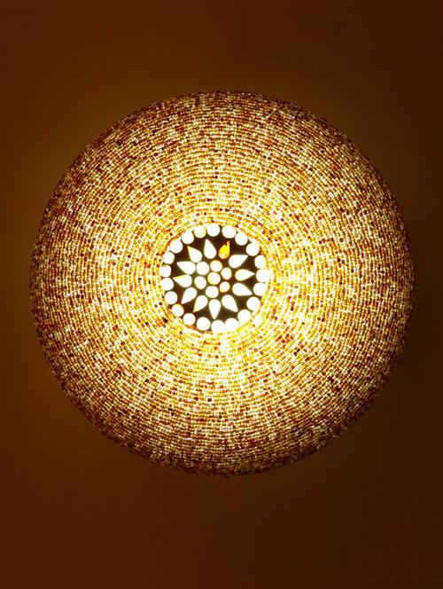 somil multicolor ceiling lamp decorative with colourful chips & beads design_0098770 - 18364180 - Very Small Image - 1
