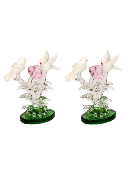 somil sweet couple of birds on a tree with lovely heart (set of 2)-ic - 18364310 - Very Small Image - 1