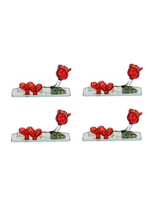 somil valentine lovely rose with heart (set of 4) - 18364446 - Very Small Image - 1