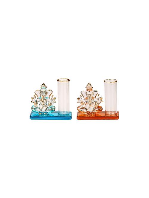 somil dual face intellectual ganesha with pen stand combo - 18364542 - Very Small Image - 1
