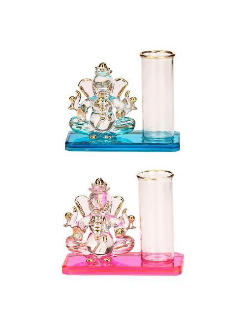 somil dual face intellectual ganesha with pen stand combo - 18364560 - Very Small Image - 1