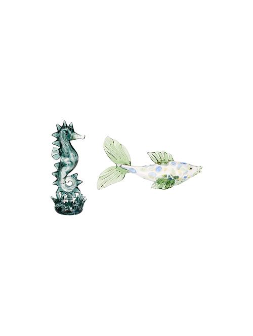 somil attractive crystal seahorse & swimming fish combo-c79 - 18364687 - Very Small Image - 1