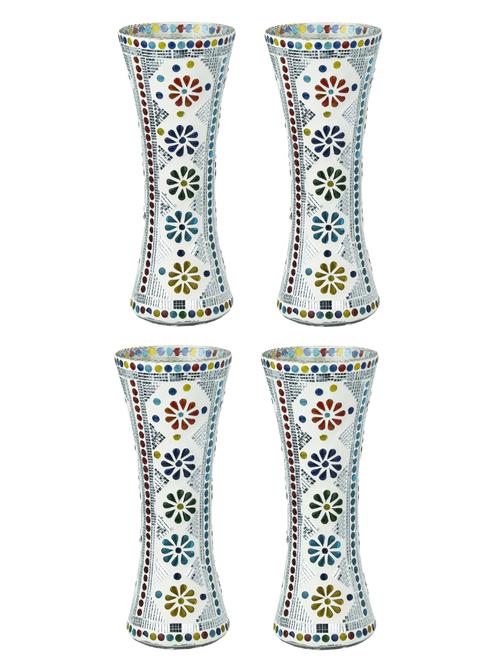 somil colorful glass flower vase hand decorative with new style & shape - 18364832 - Very Small Image - 1