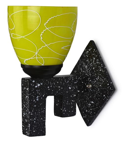 somil marvel design stylish black white wood wall lamp/ light of colorful glass shade -x28 - 18364971 - Very Small Image - 1