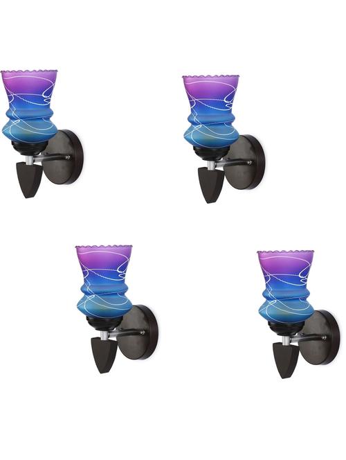 somil decorative wall lamp light glass wall light multi - pack of 4, kt24 - 18365096 - Very Small Image - 1