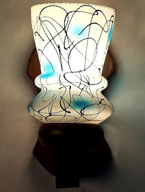somil stylish & designer colorful sconce glass wall lamp light (set of 2)-srk29 - 18365259 - Very Small Image - 1