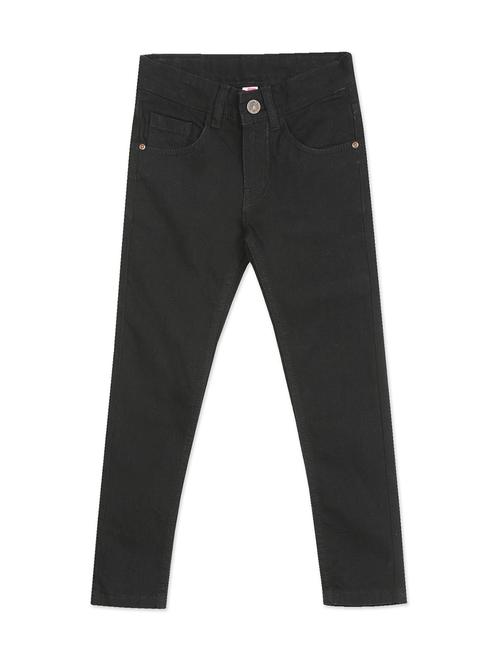 girls black washed jean - 18366332 - Very Small Image - 1