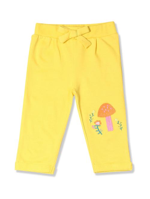 yellow solid legging - 18366565 - Very Small Image - 1
