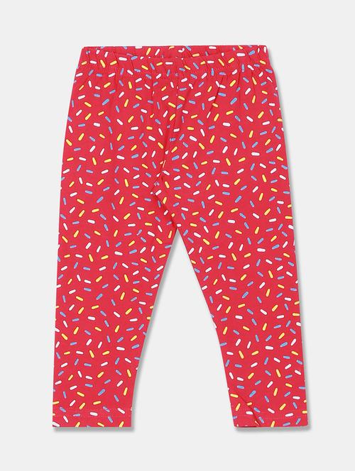 pink printed legging - 18366586 - Very Small Image - 1