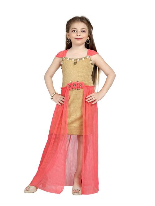 red embellished party gown - 18366745 - Very Small Image - 1
