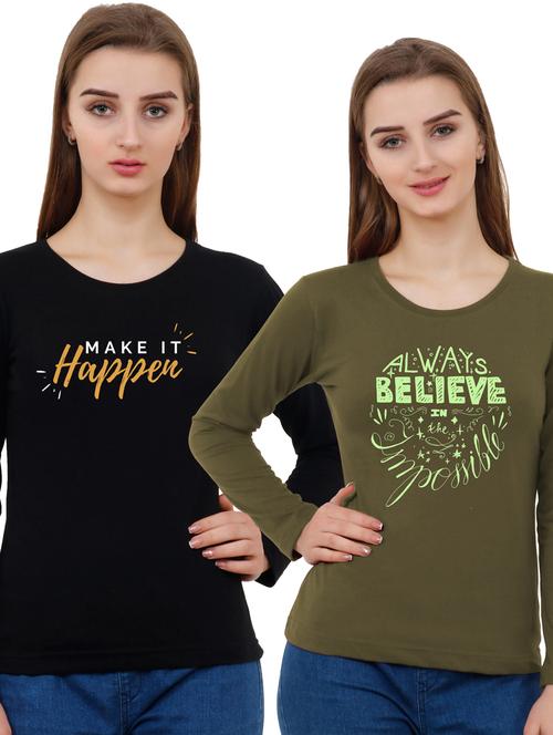 pack of 2 printed combo tee - 18366805 - Very Small Image - 1