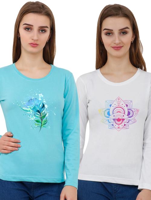 pack of 2 printed combo tee - 18366811 - Very Small Image - 1