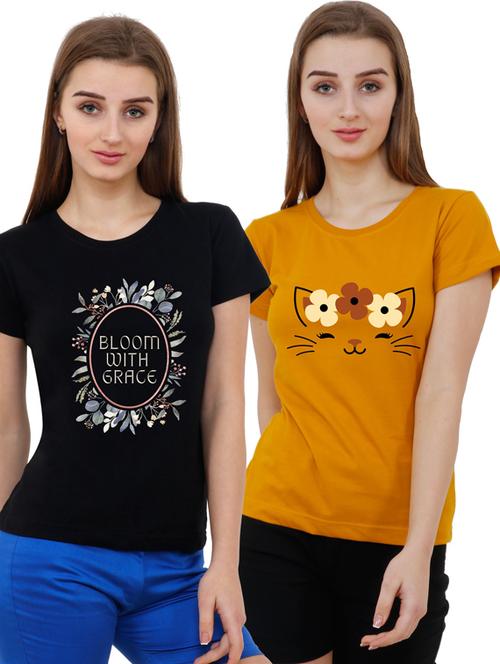 pack of 2 printed combo tee - 18366829 - Very Small Image - 1
