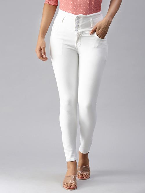 high-rise washed denim jean - 18366955 - Very Small Image - 1