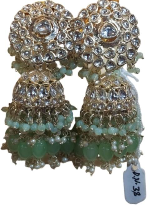 women party wear earring set - 18367127 - Very Small Image - 1