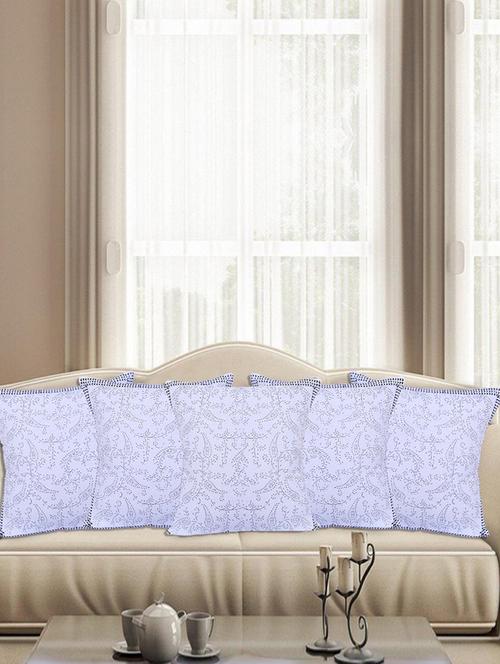 texstylers pure cotton block printed jaipuri cushion cover - 18367306 - Very Small Image - 1