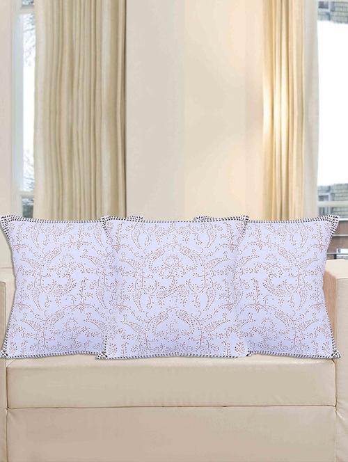 texstylers pure cotton block printed jaipuri cushion cover - 18367327 - Very Small Image - 1