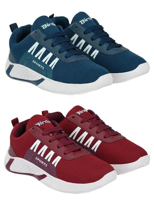 multi colored mesh sport shoes - 18367359 - Very Small Image - 1