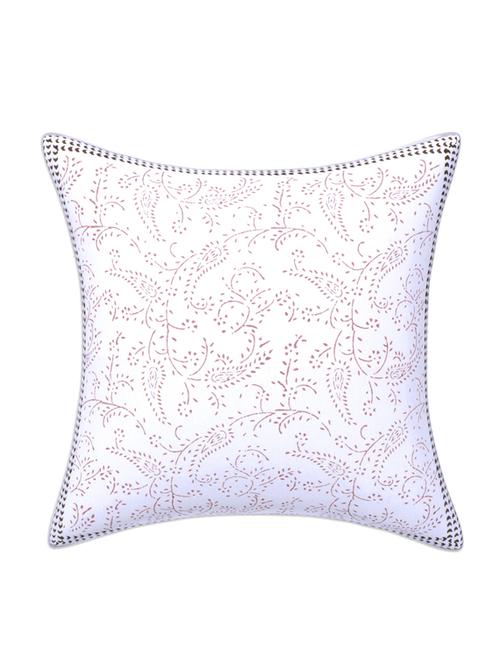 texstylehome 100% cotton block printed jaipuri cushion cover - 18367441 - Very Small Image - 1