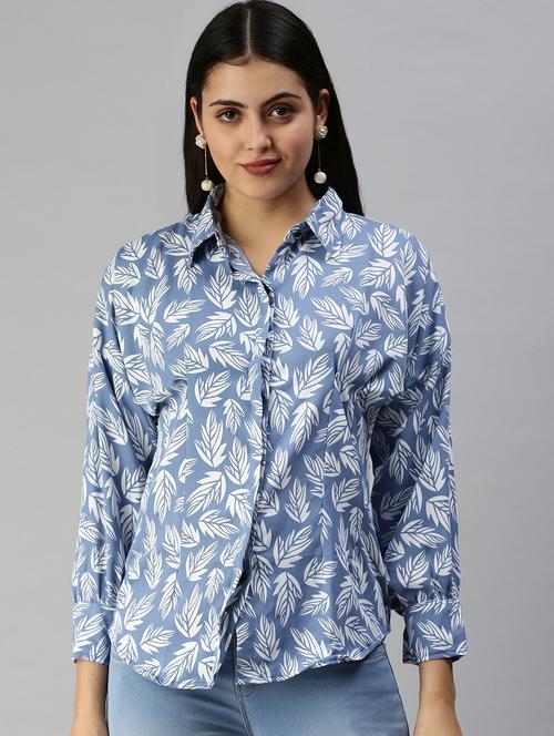long sleeved printed regular shirt - 18367710 - Very Small Image - 1