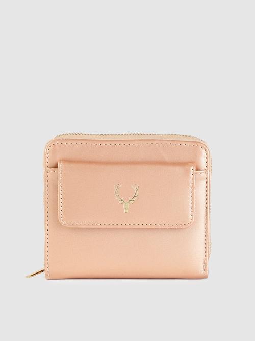 ladies leather wallet cream color - 18368916 - Very Small Image - 1