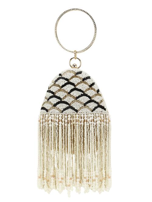 beige embellished box clutch - 18369060 - Very Small Image - 1