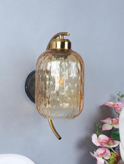 eliante gold iron base gold glass shade wall light - px-175-1w - without bulb - 18369414 - Very Small Image - 1