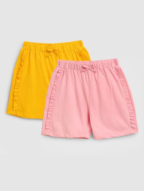 set of 2 multi-colored shorts - 18370486 - Very Small Image - 1