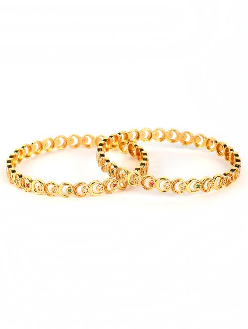gold plated bangle - 18370796 - Very Small Image - 1