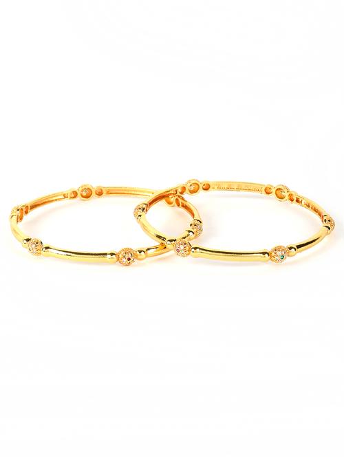 gold plated bangle - 18370797 - Very Small Image - 1