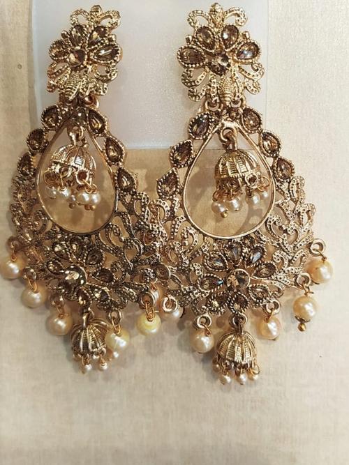 party wear earring - 18370952 - Very Small Image - 1
