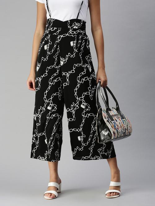 cami neck printed dungaree jumpsuit - 18372214 - Very Small Image - 1