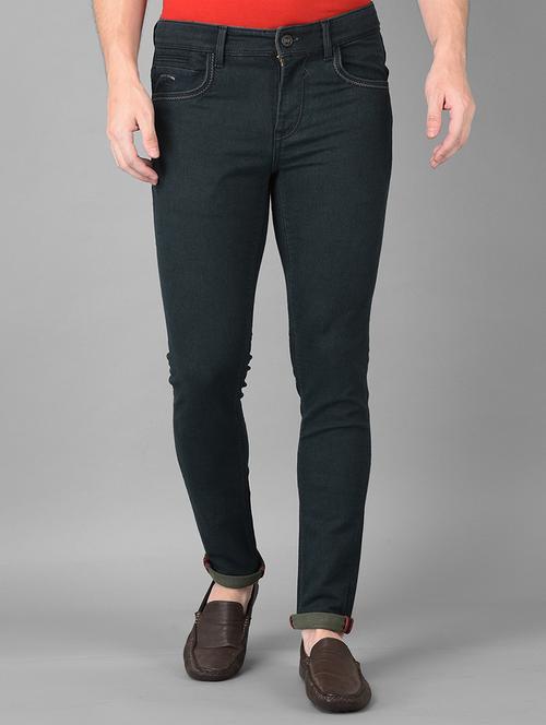 dark blue light washed denim jean - 18372977 - Very Small Image - 1