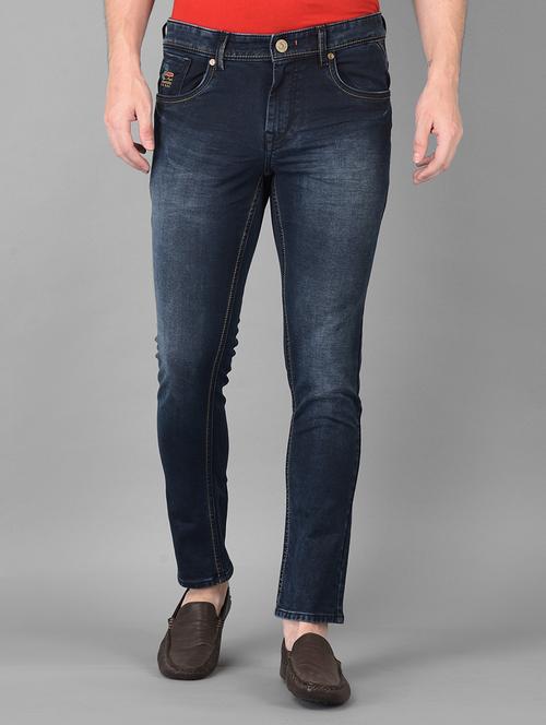dark blue light-washed denim jean - 18373006 - Very Small Image - 1