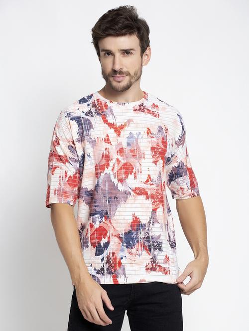 multi colored printed t-shirt - 18375463 - Very Small Image - 1